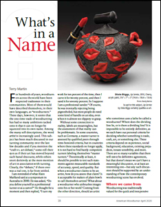 What's in a Name - by Terry Martin