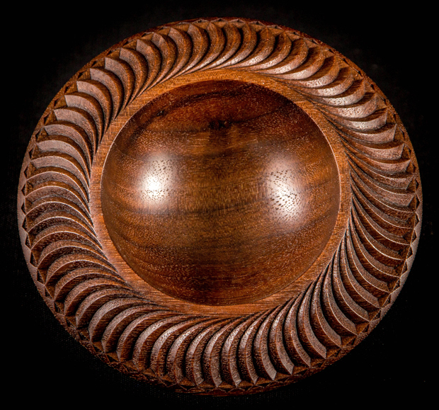 Walnut Bowl - Terry Martin and Zina Burloiu